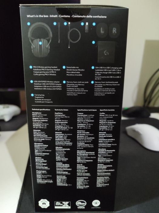 Vendo Logitech PRO X Wireless novo