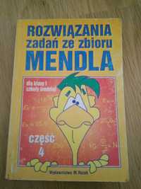 Rozwiązania zadań ze zbioru MENDLA część 4 wyd. M. Rożak