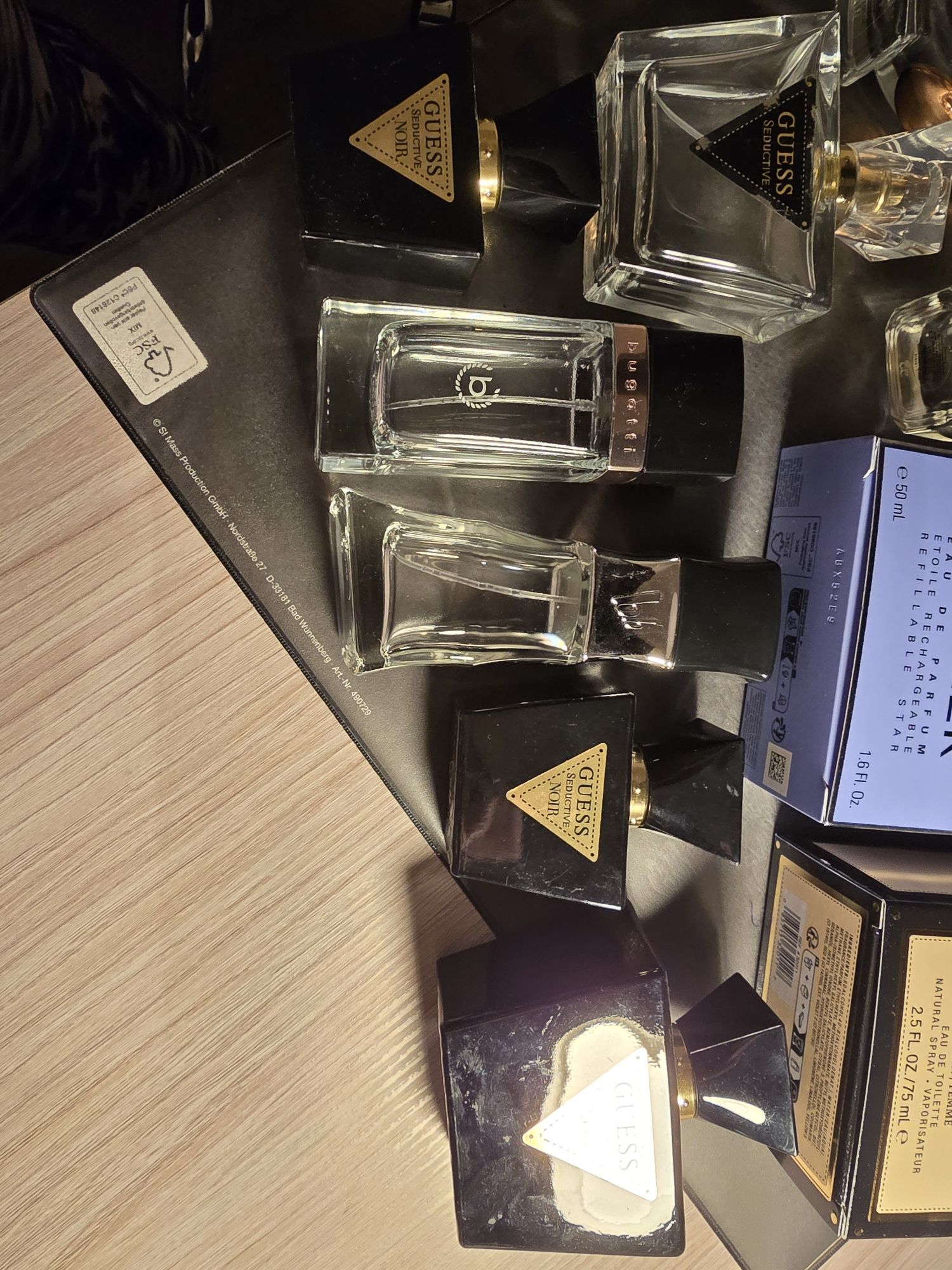 Zestaw pustych flakonów po oryginalnych perfumach 11 sztuk polecam