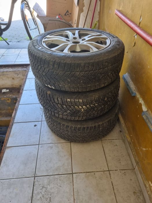 Felgi itwheels 17 cali 5x120  opony zimowe w dobrym stanie
