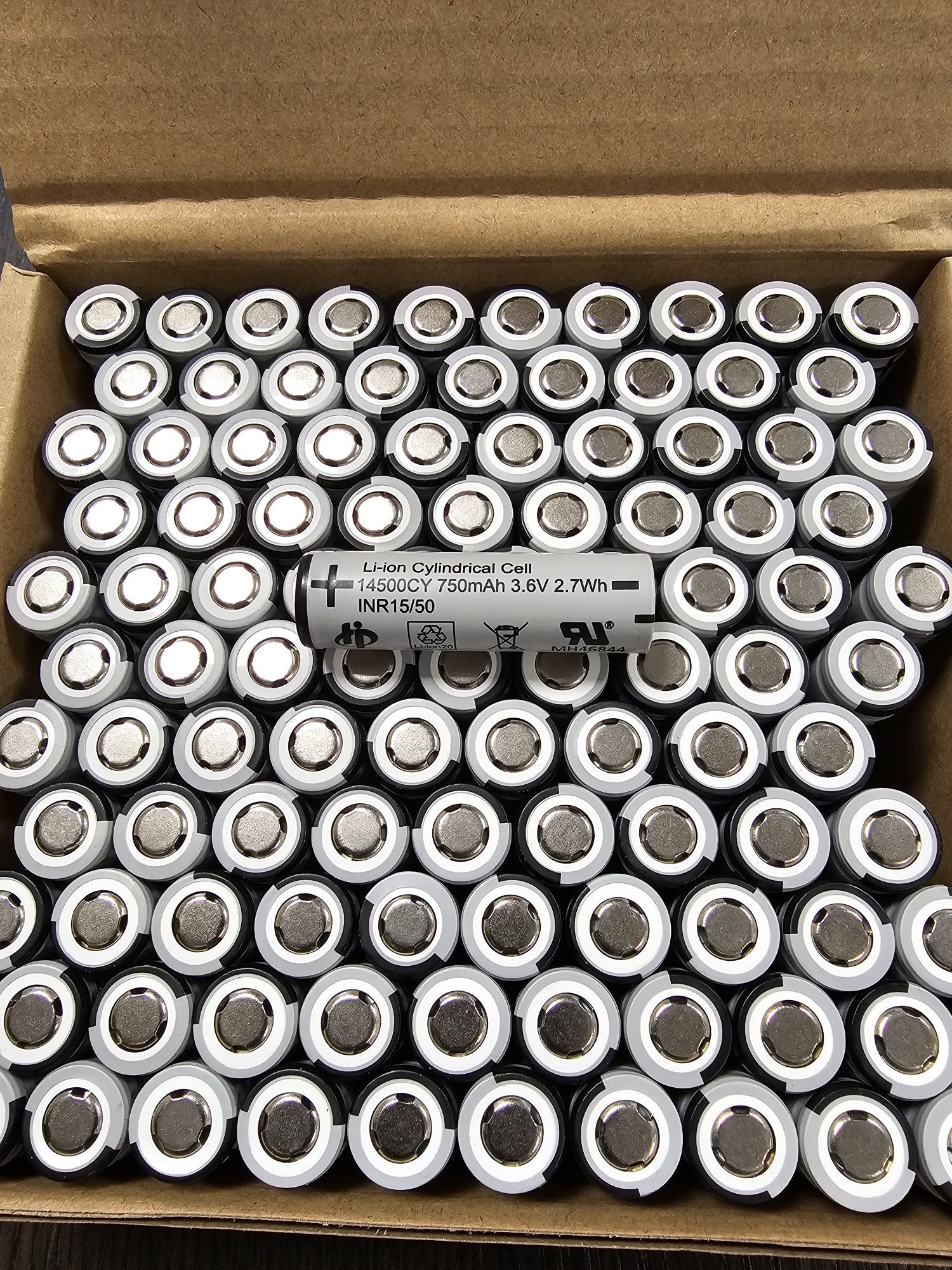 Аккумулятор 14500cy 750mAh 1.52A обсллютно новые.