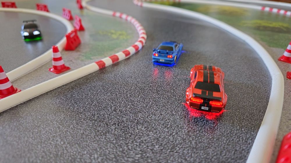 Pista tapete para Turbo Racing 1/76 em lona