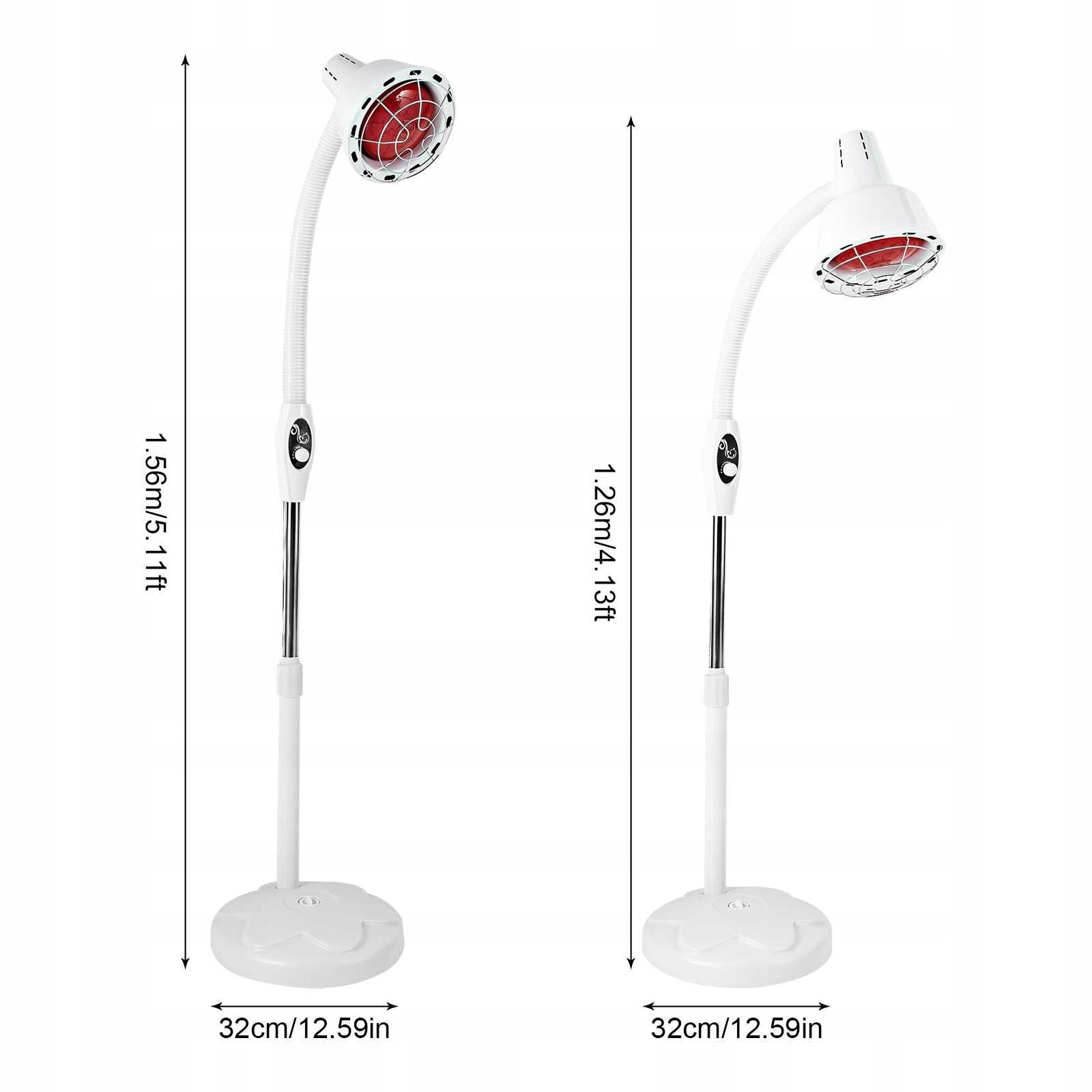 O Lampa do terapii na podczerwień 275 W