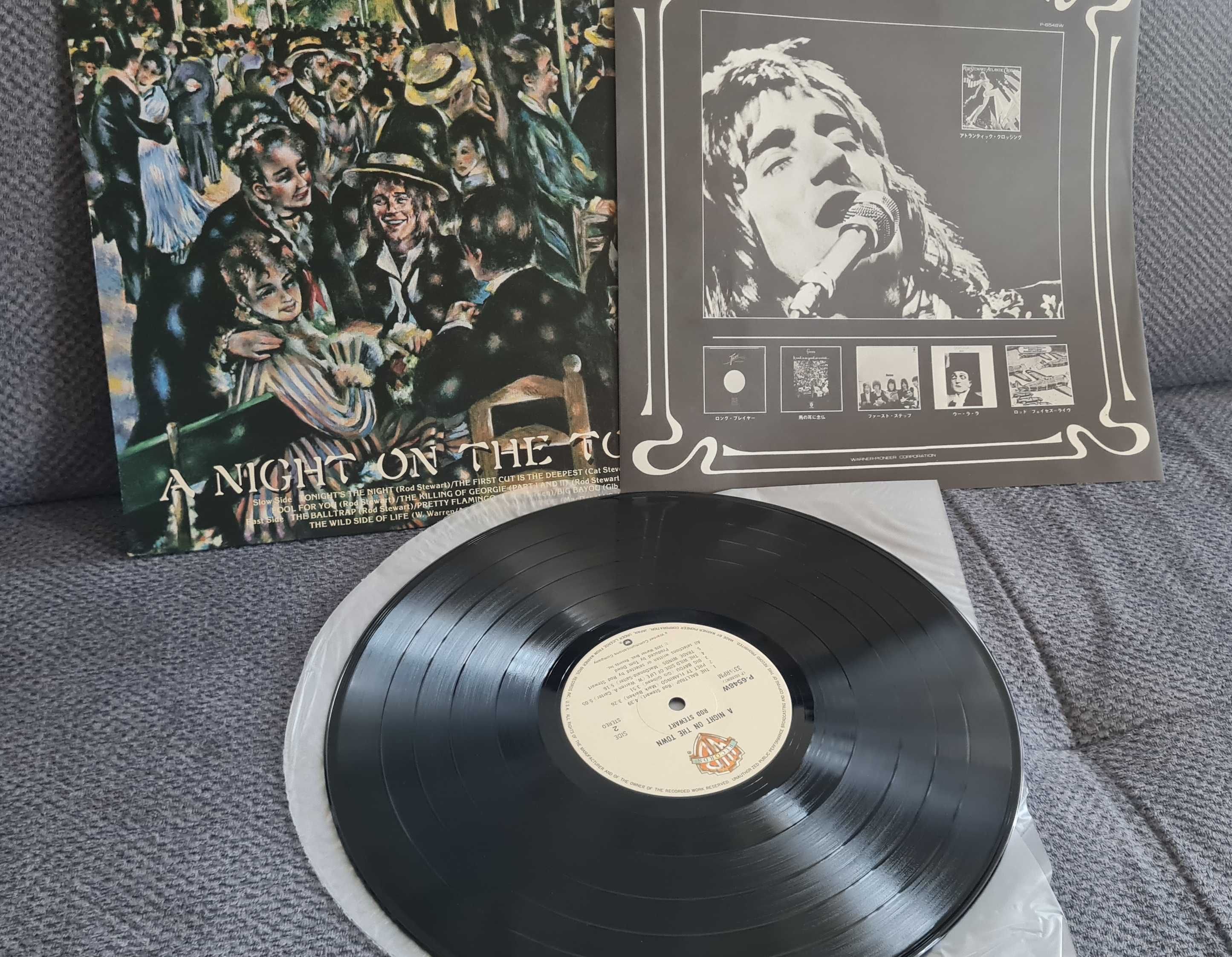 Rod Stewart – A Night On The Town - EX - JAPAN