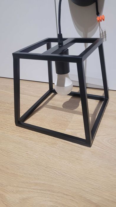 Ikea Felsisk lampa wisząca stal styl loftowy