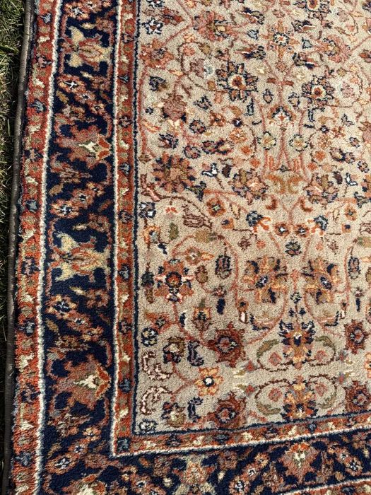Kaszmirowy r.tkany chodnik dywan perski Indo Bidjar 410x85 gal. 11 tyś
