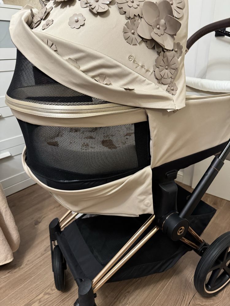 Cybex Priam 4.0 Simply Flowers Beige