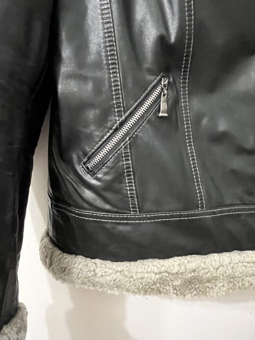 Натуральна дублянка, модель авіатор (пілот)