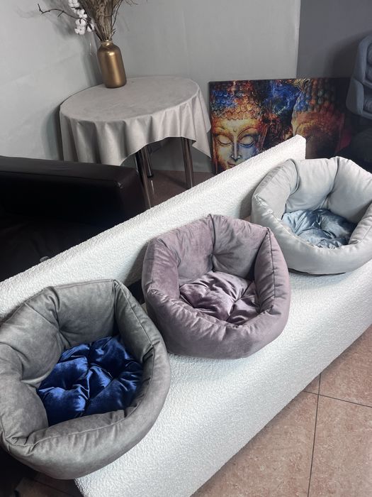 Лежанка одеяло норка тёплый лежак для маленьких средних больших собак