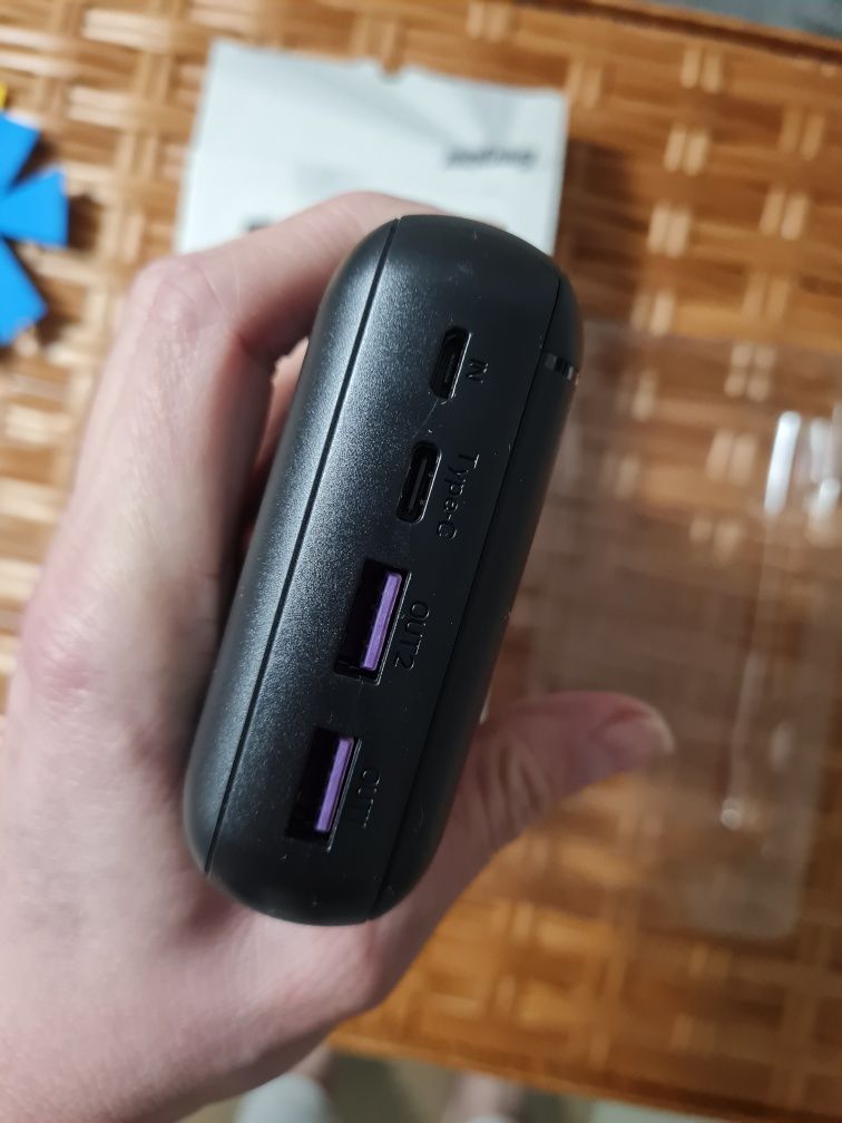 УМБ powerbank Energizer Type-C PD 30000 mAh Black (UE30057PQ (B))