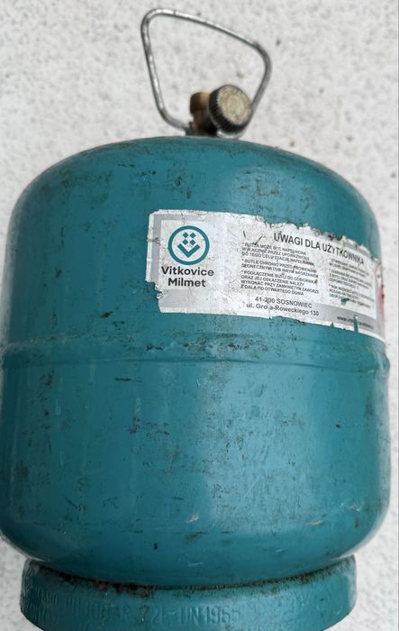 Butla gazowa turystyszna 3.24KG pusta