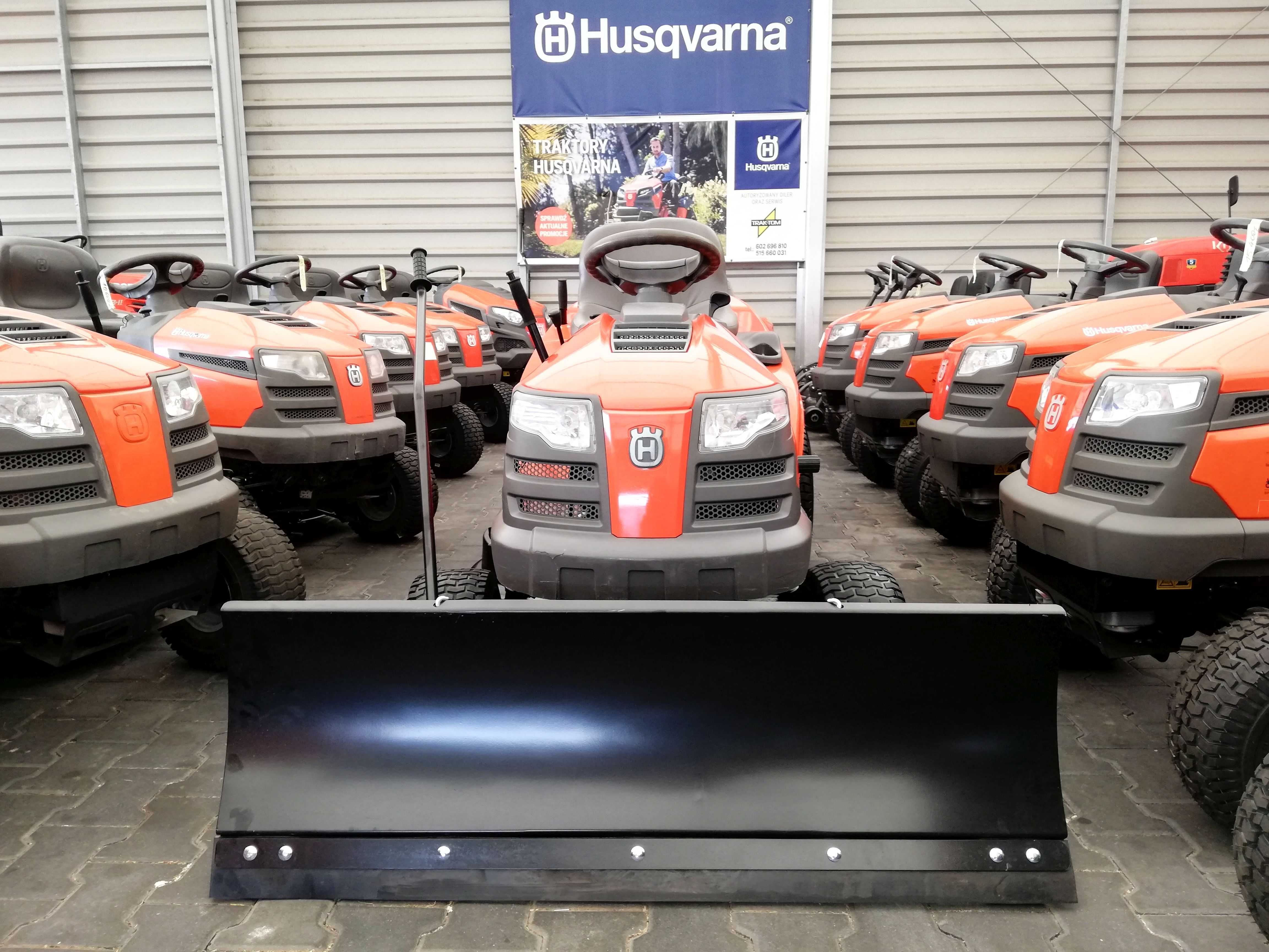 Kosiarka traktorowa z koszem Husqvarna ,automat