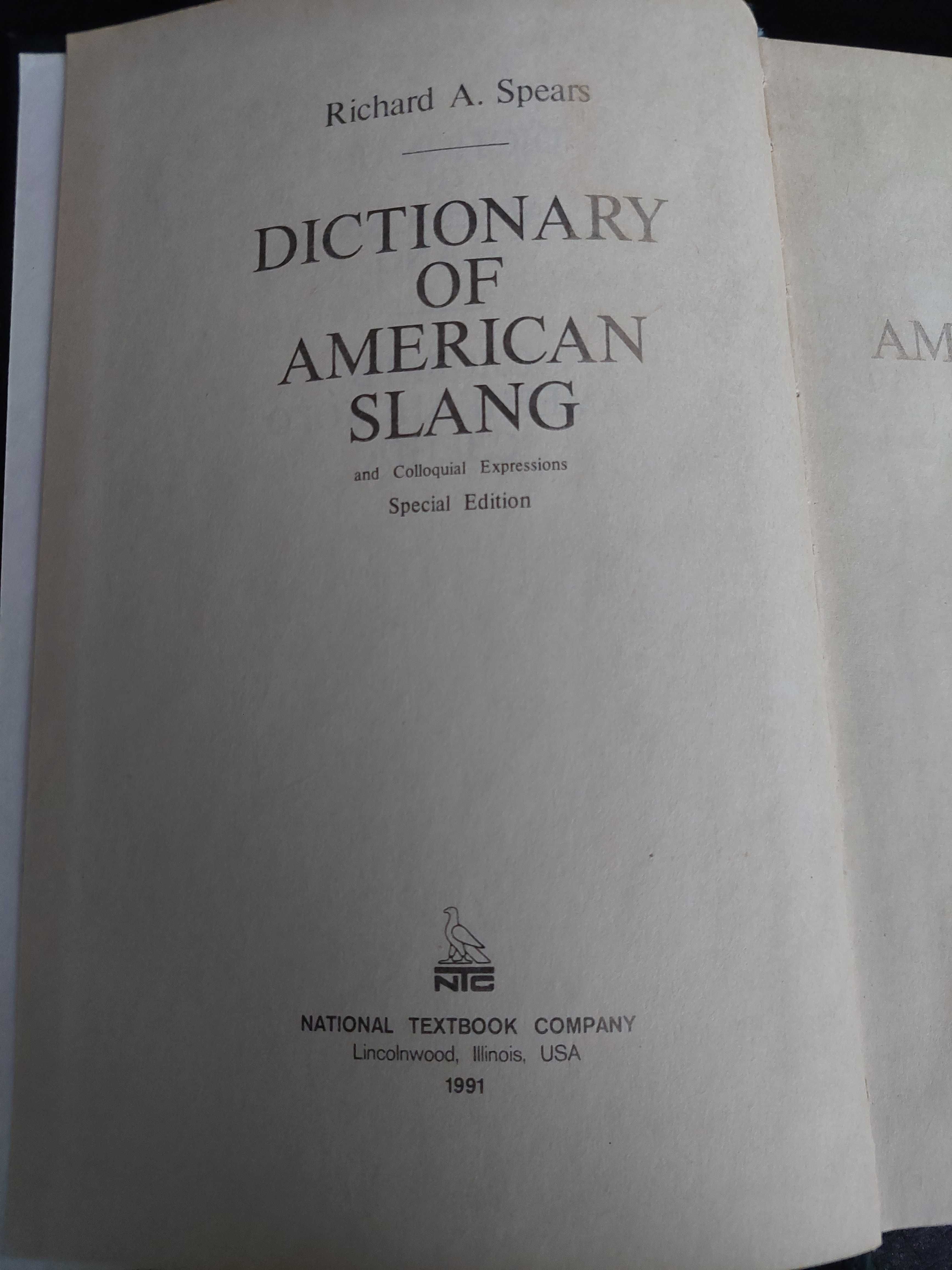 Dictionary of american slang