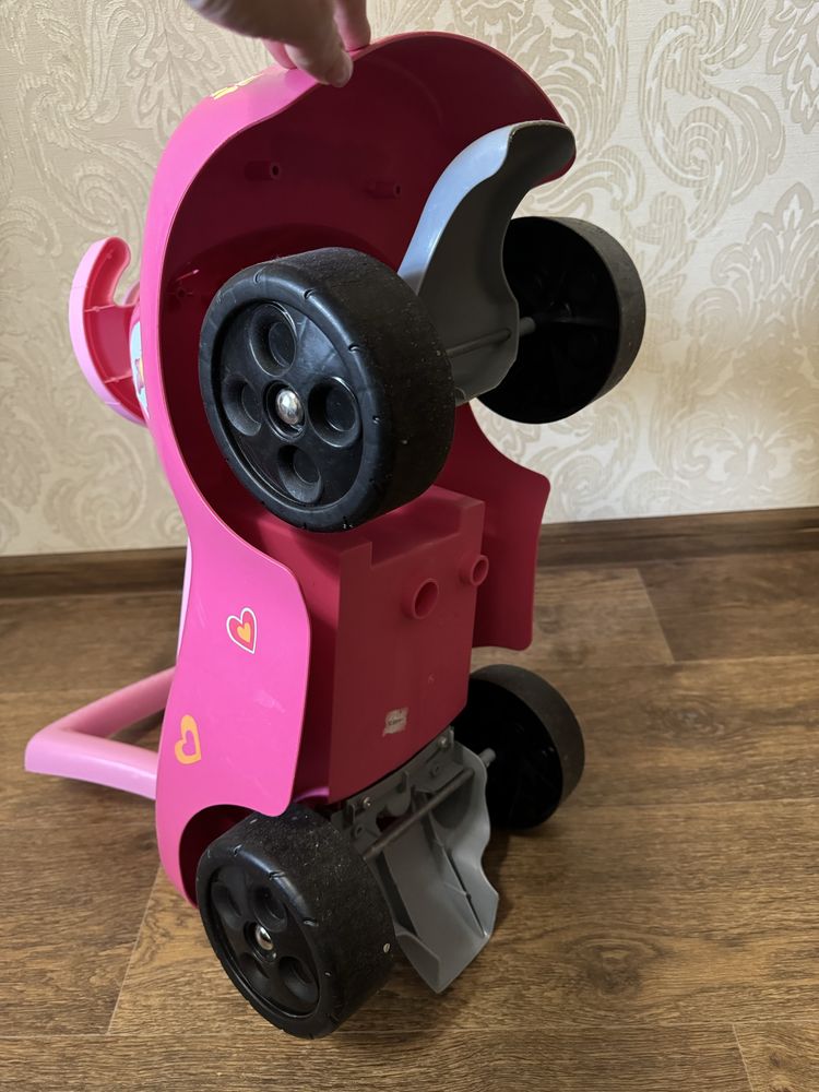 Толокар Smoby, машинка для дівчинки