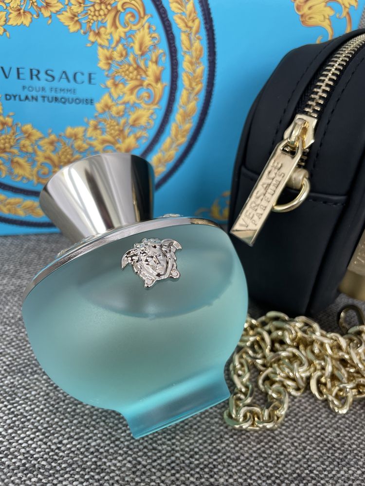 Versace Dylan Turquoise pour Femme набір Bright Crystal Versace idole