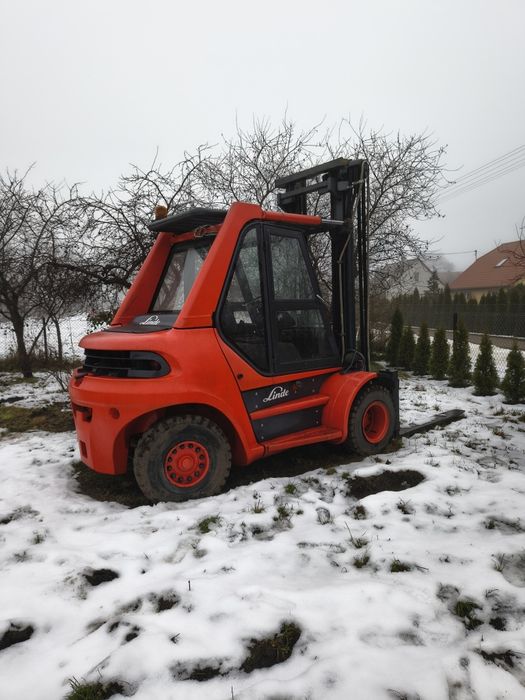 Wózek widłowy Linde h80d super stan toyota hyster Clark kalmar