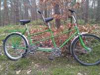 Rower po remoncie tandem dwuosobowy Romet Derby Shimano Nexus 3