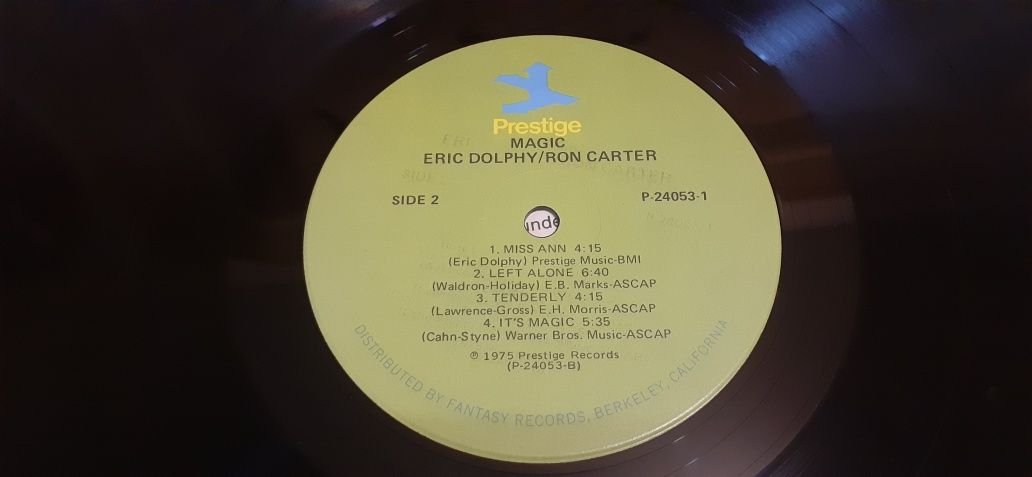 Платівка Eric Dolphy  Ron Carter – Magic