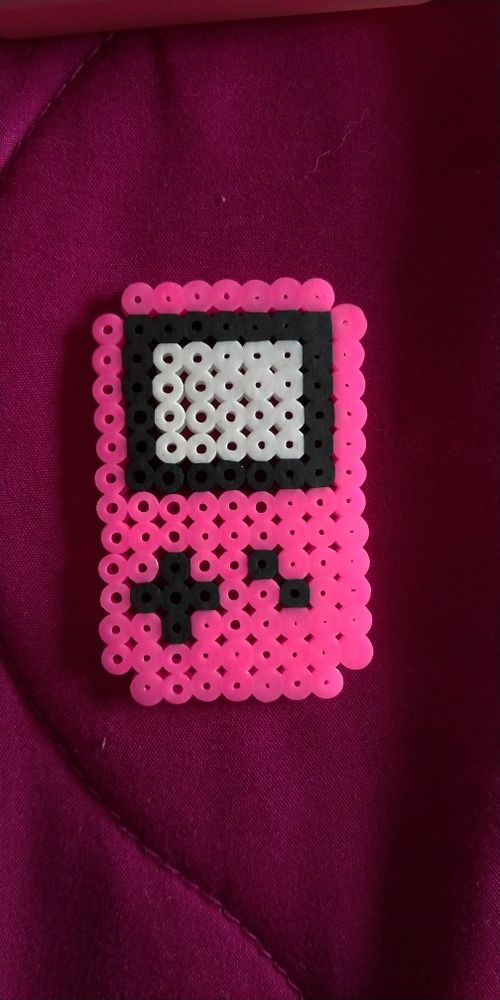 Perler beads game boy