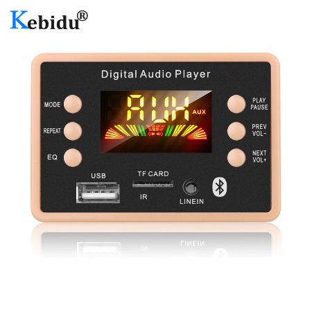 ‼️Авто MP3 плеєр Bluetooth5.0 FM USB micro модуль 12V MP3 FLAC WMA WAV