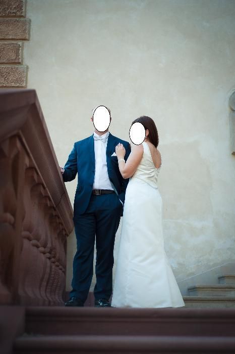 Elegancka suknia ślubna