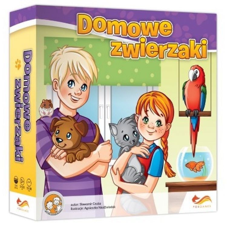 Foxy Games Domowe zwierzaki gra planszowa