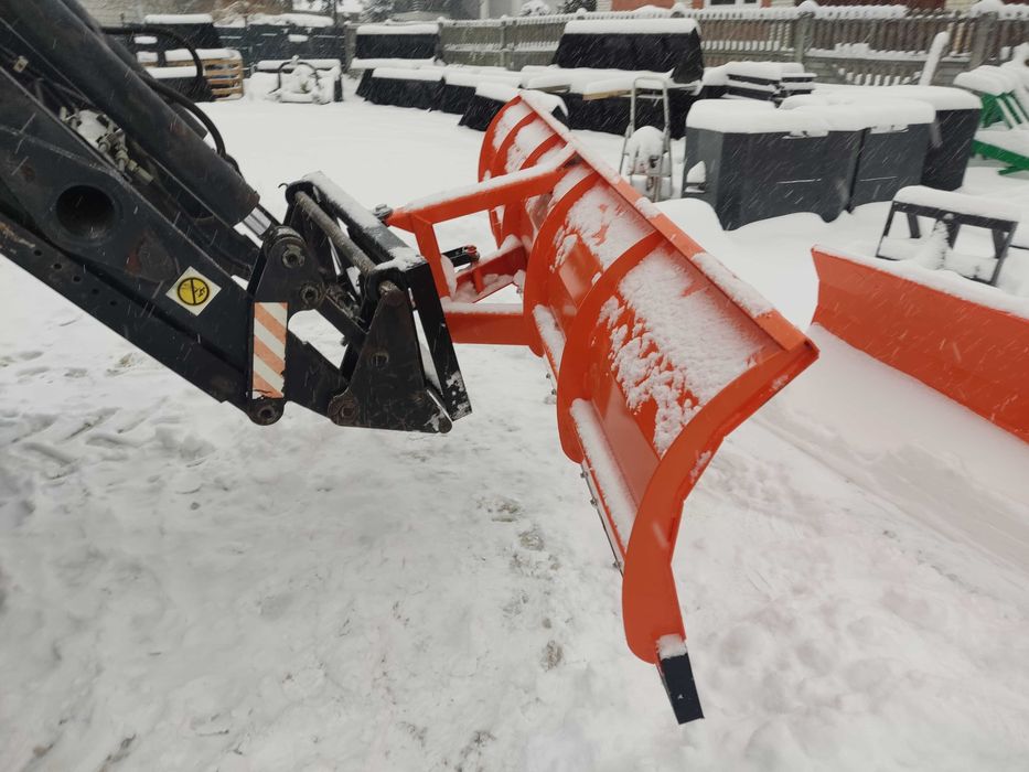 Pług śnieżny – 1,5 do 3 m – na tur, tuz, wózek – nowy, polski