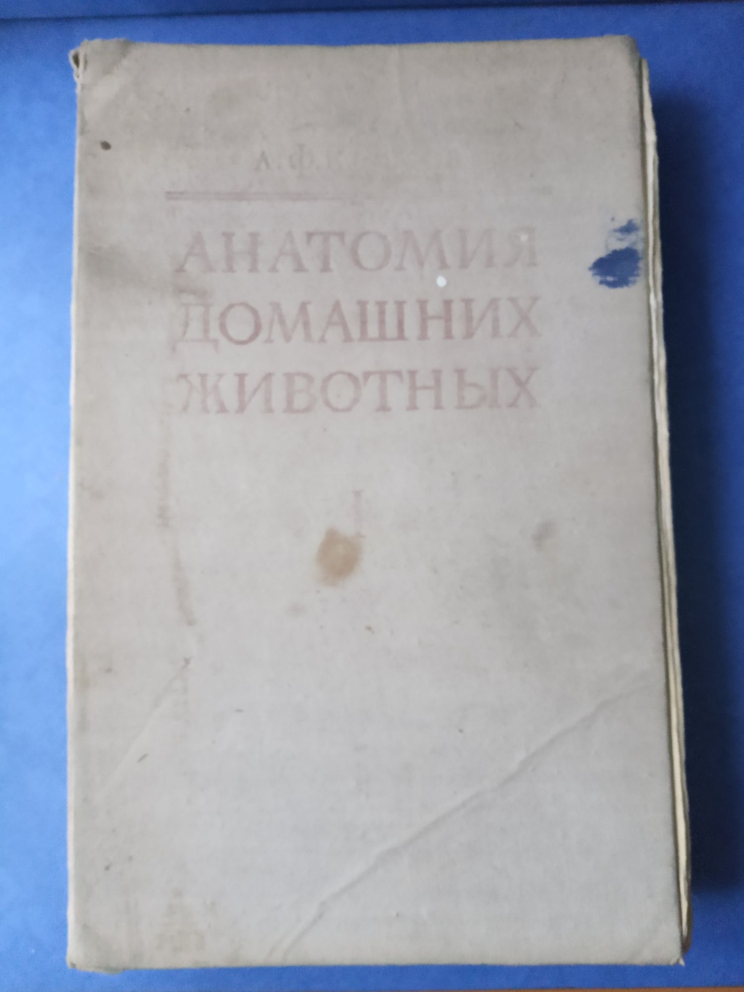 Анатомия домашних животных, том 1, 1955 г., А.Ф. Климов