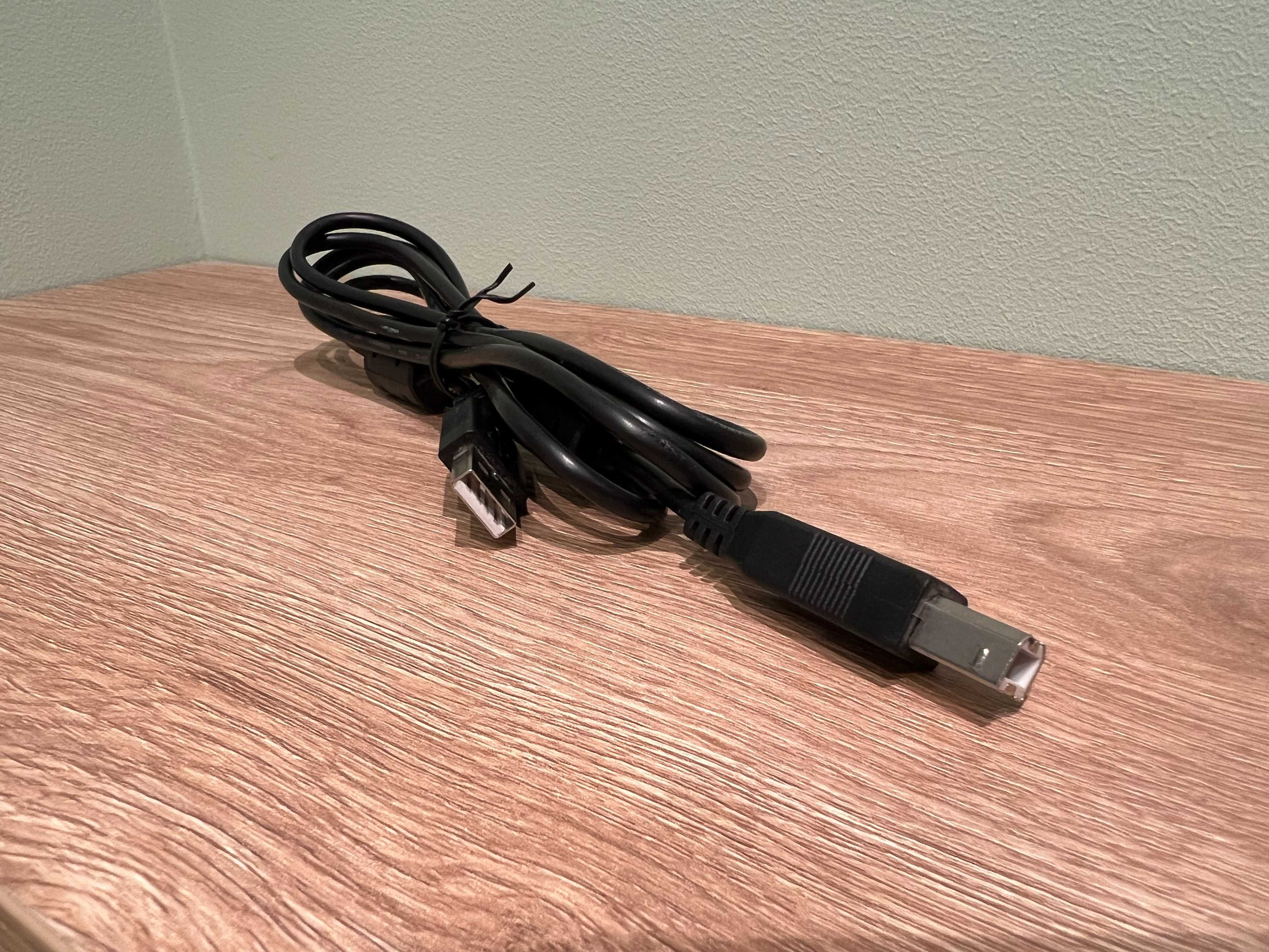 Кабель USB-Type-B Plug 2.0, длина 2.0m Black (VAS-A16-B200)