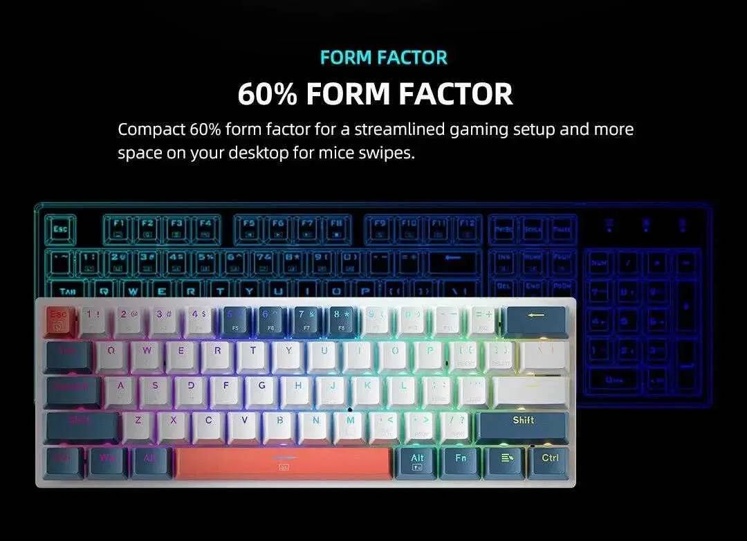 Механічна клавіатура machenike K500 b61 RGB