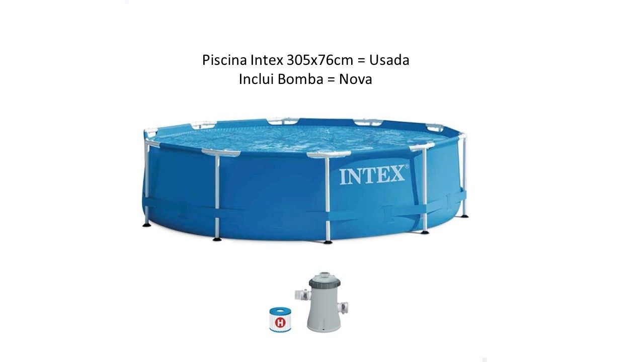 Piscina Intex bomba