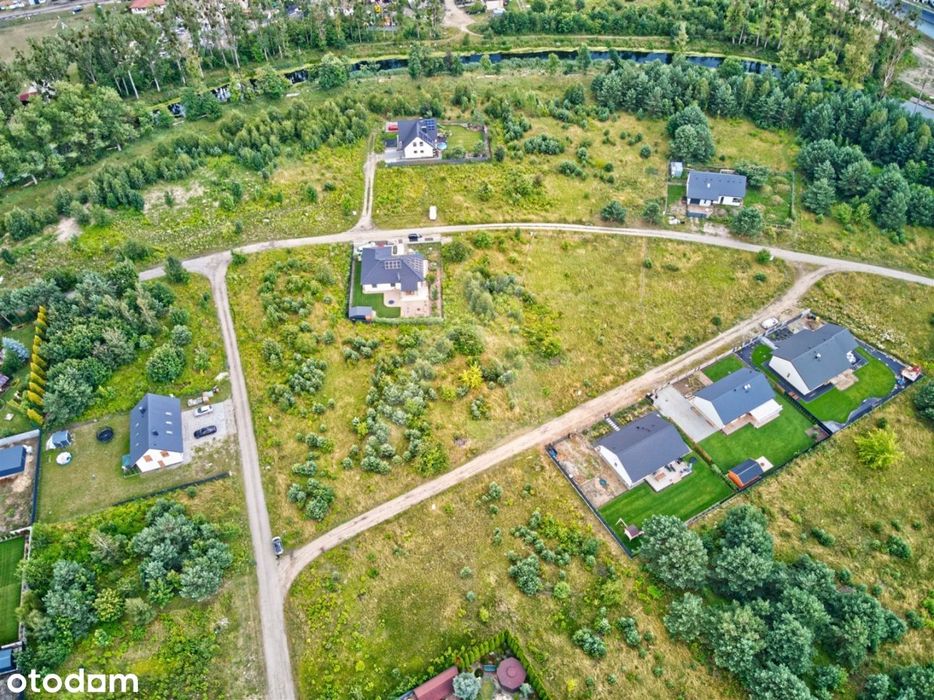 Działka pod budowę domu w Łochowie,lewa strona