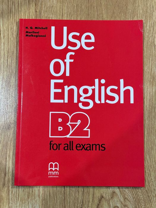 Нова книга Use of English B2 for all exams
