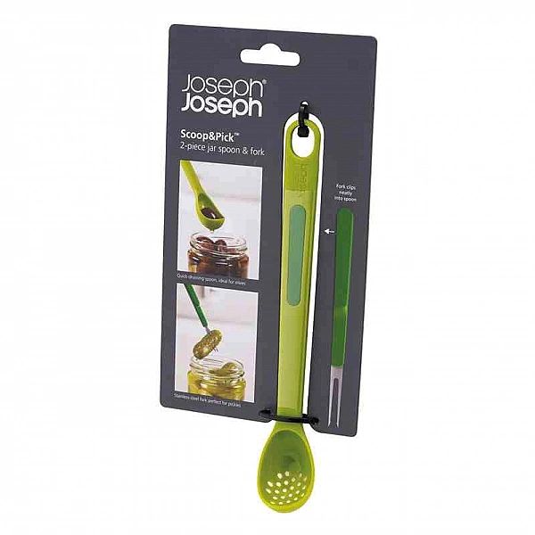 Zestaw narzędzi do przekąsek Scoop&Pick, zie / Joseph Joseph