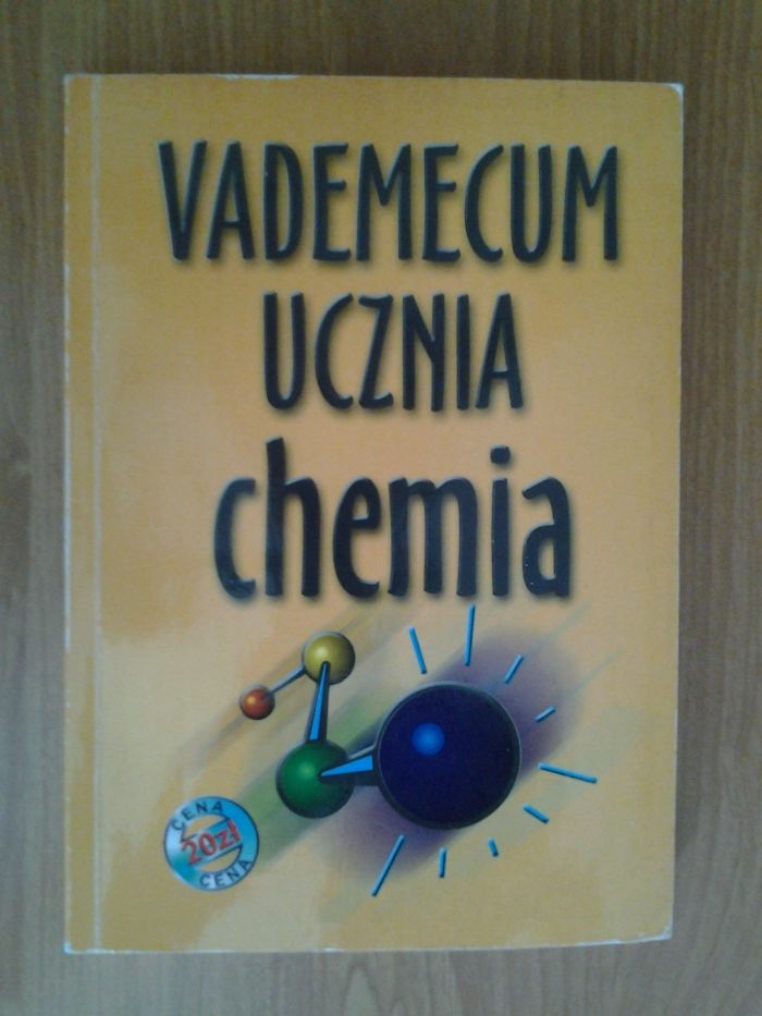 Zestaw książek. Vademecum ucznia - chemia i Zbiór zadań z chemii.