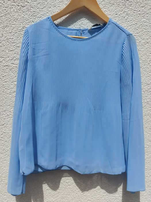 Bluzka z szerokimi rękawami Stradivarius rozmiar S