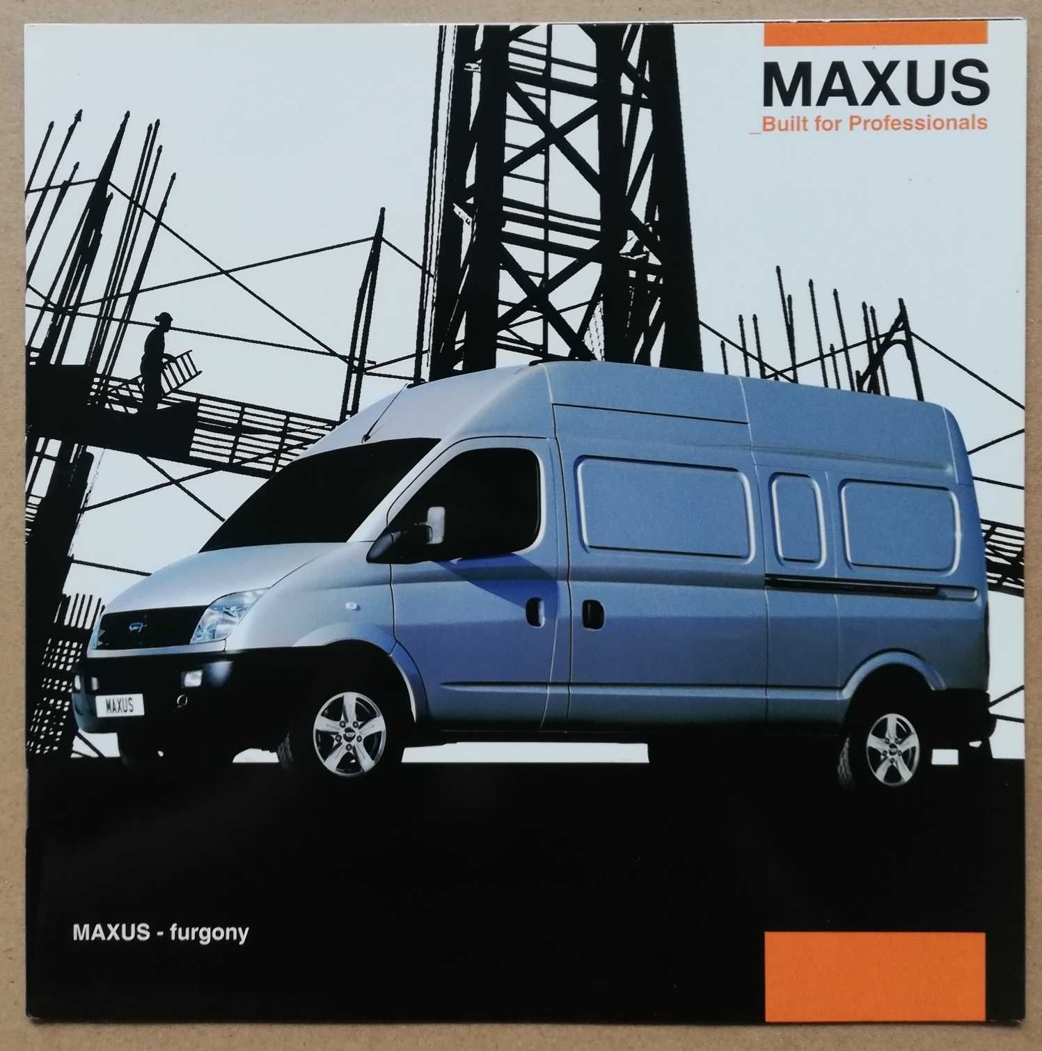 Prospekt MAXUS furgony