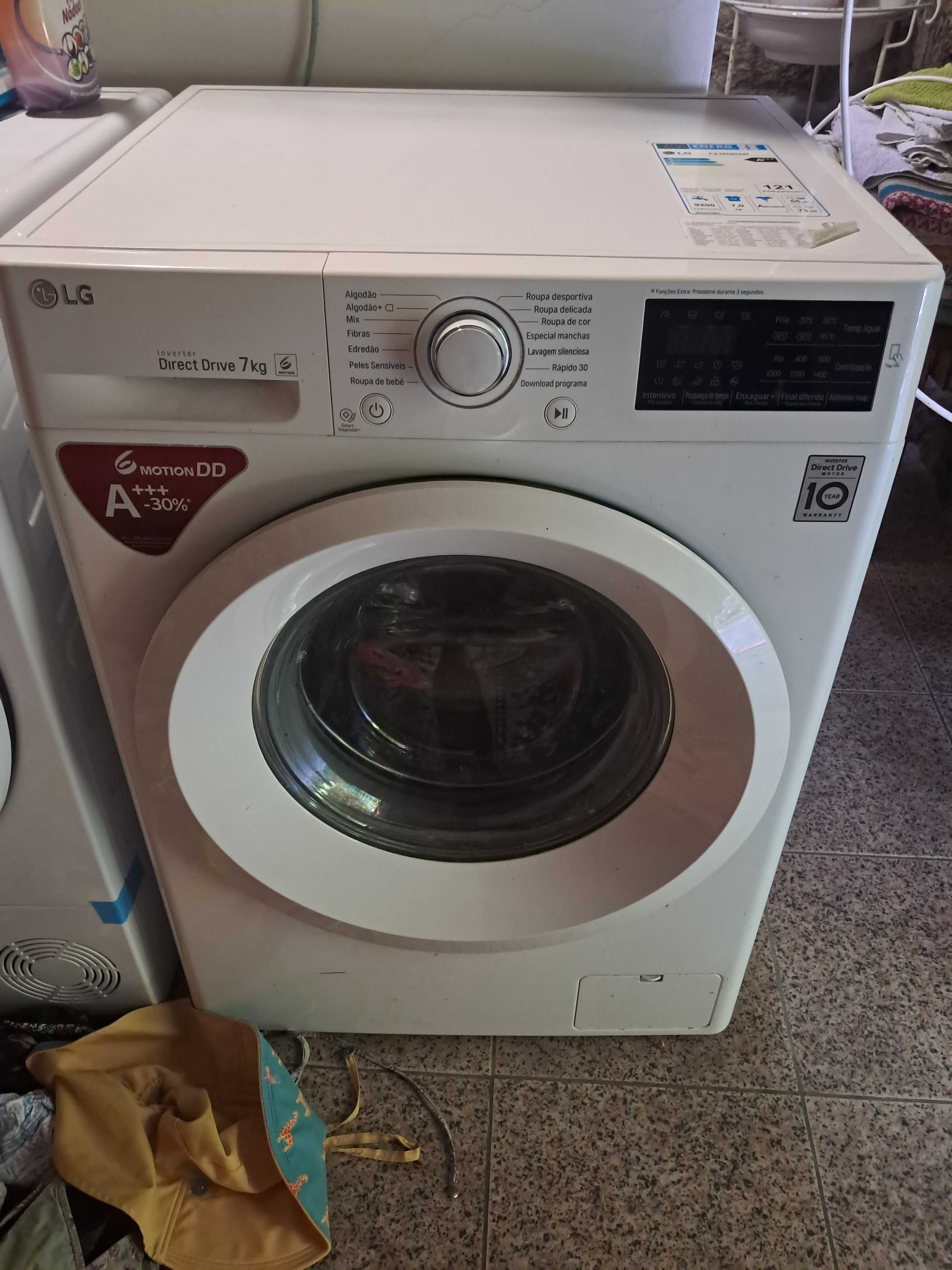 Máquina de Lavar Roupa LG  Motion DD