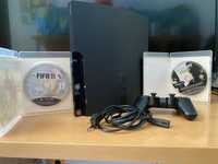 PlayStation 3 (ps3) + comando original + dois jogos