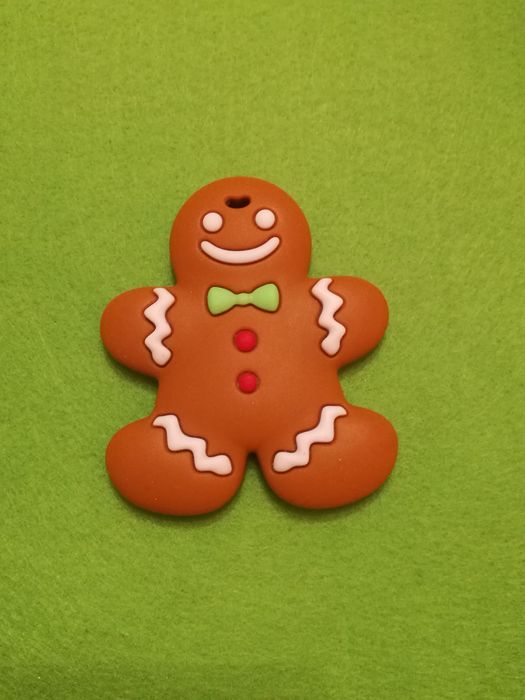 Silikonowy gryzak Ciastek Boże Narodzenie