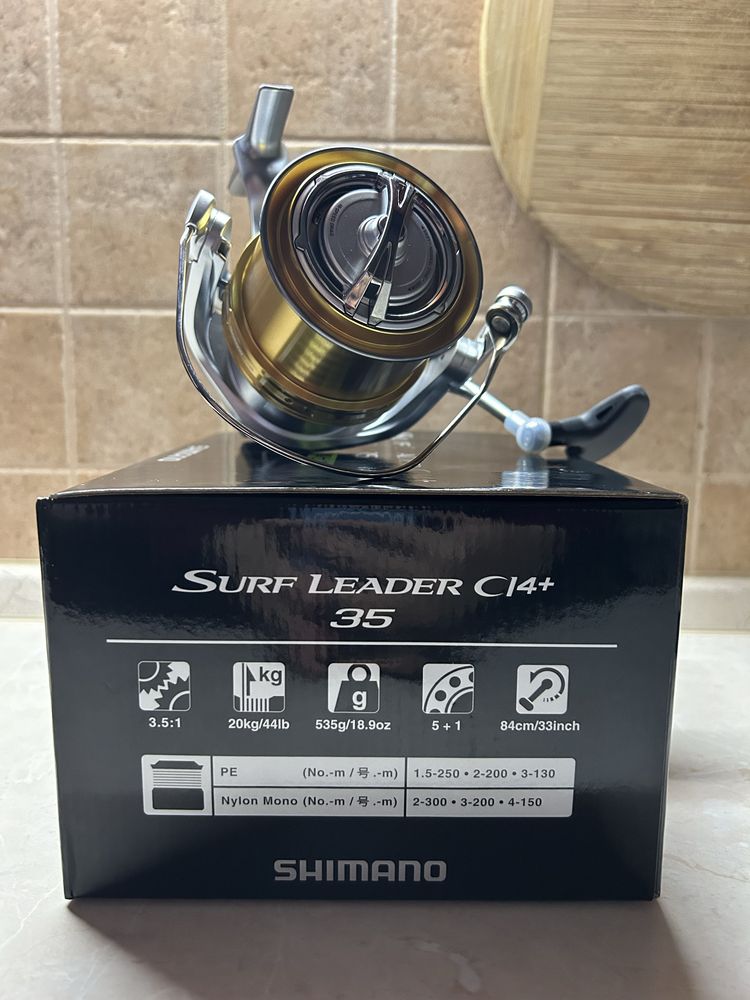Катушка SHIMANO 18 Surf Leader CI4+ SD35