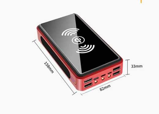 Беспроводной солнечный powerbank  устройство с 4 USB высокой емкости