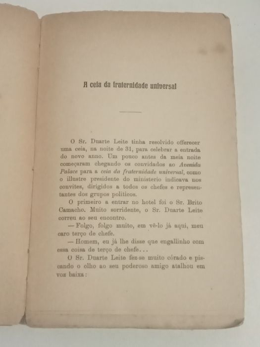 Livro  No Paíz dos Luminosos de 1914