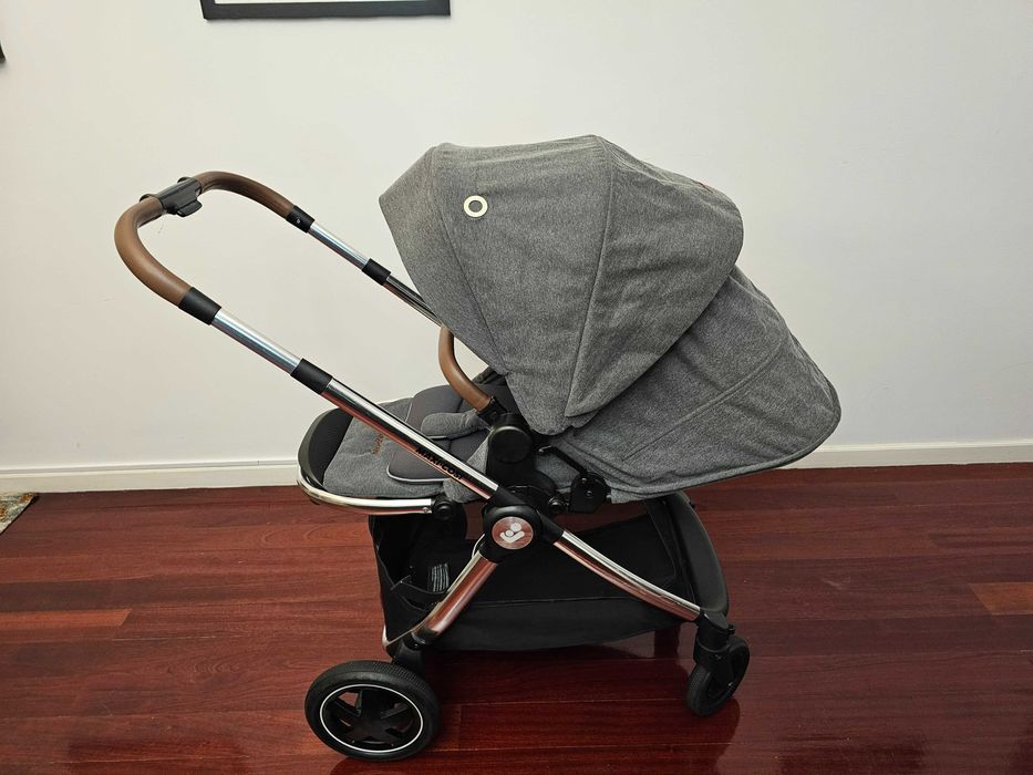 Carrinho MaxiCosi Adorra Versao LUXE + Alcofa Oria Passeio Bebe