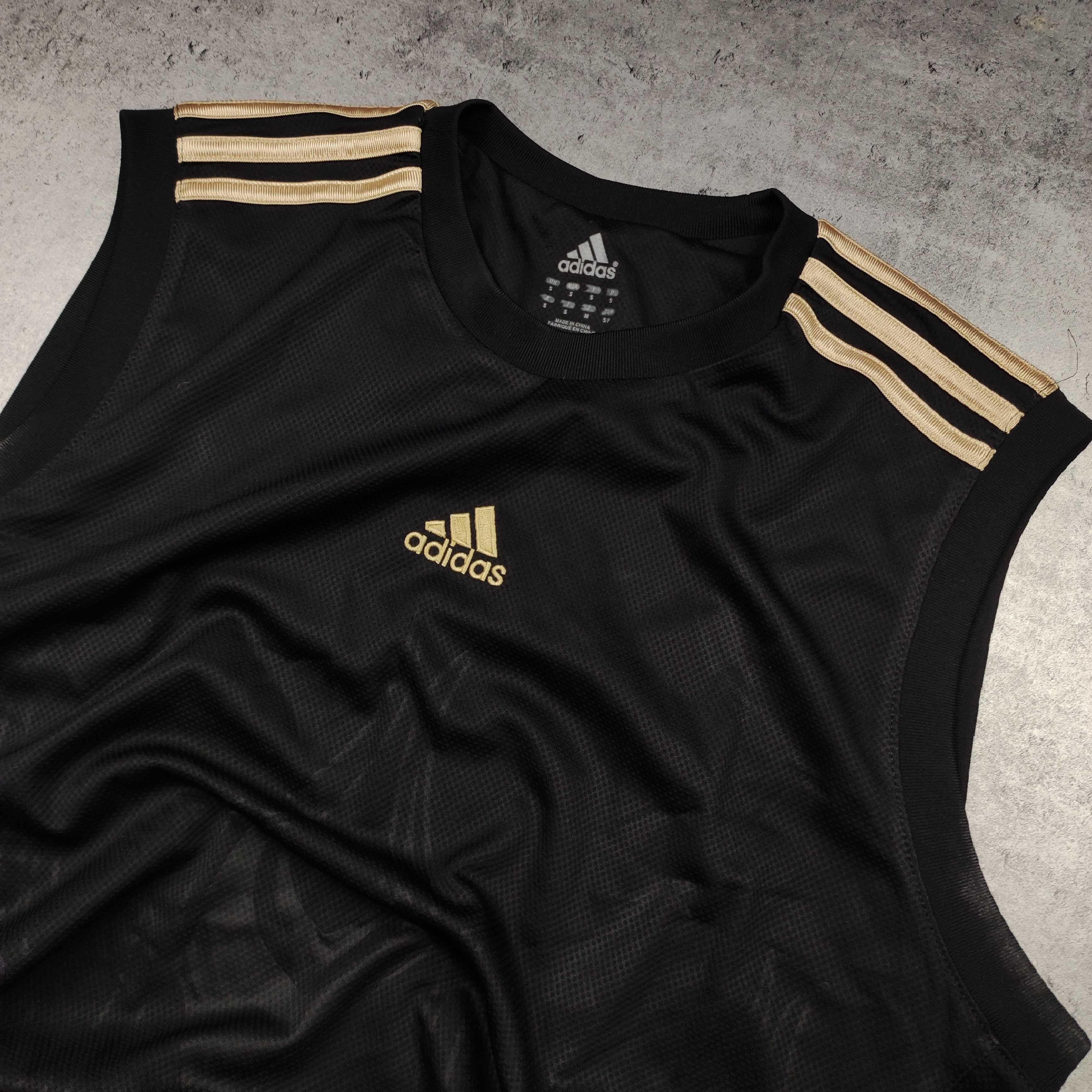 MĘSKA Koszulka Sportowa Bieg Siłownia Adidas Predator Przewiewna Logo