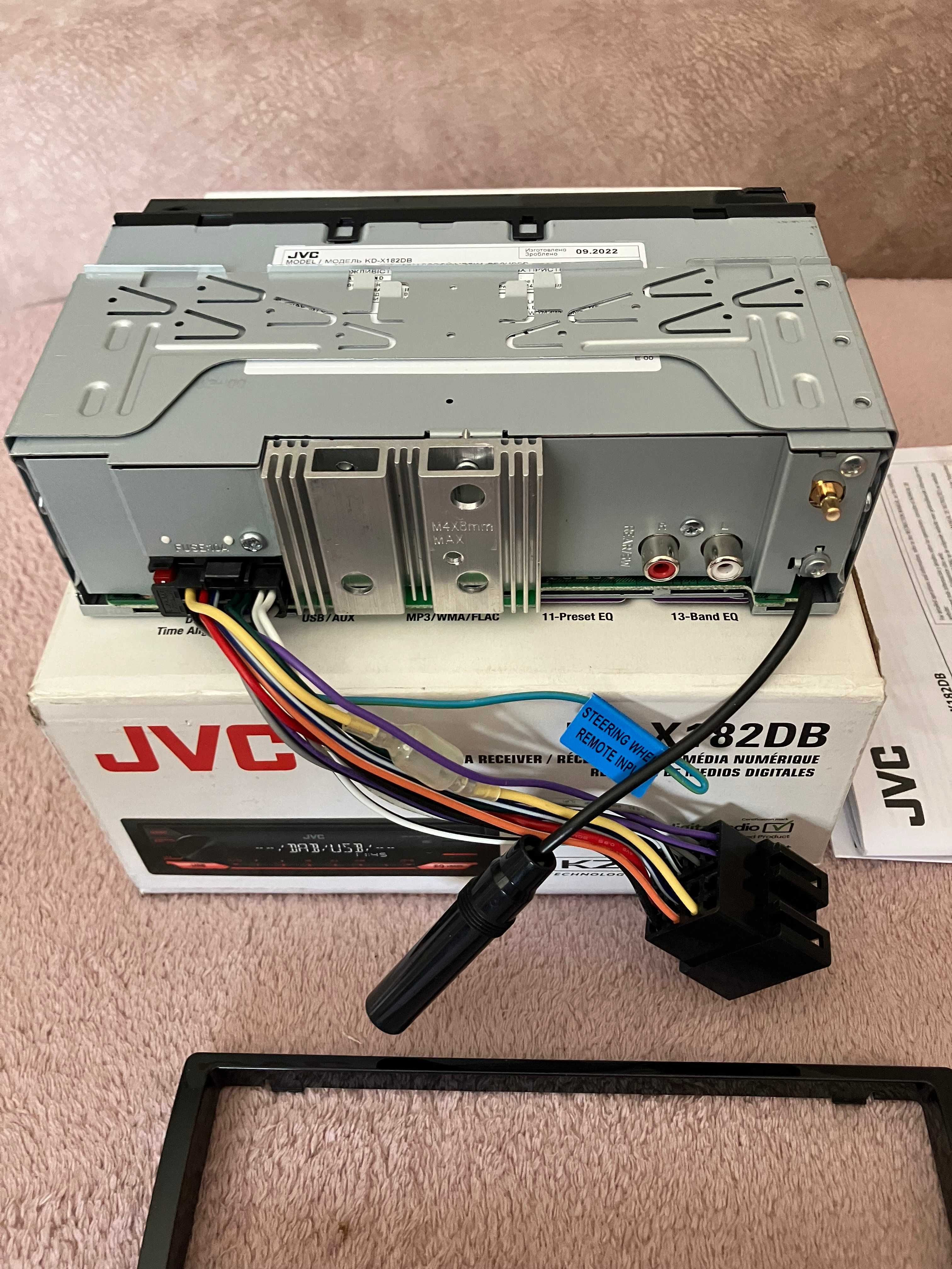 Radio samochodowe JVC KD-X182DB
