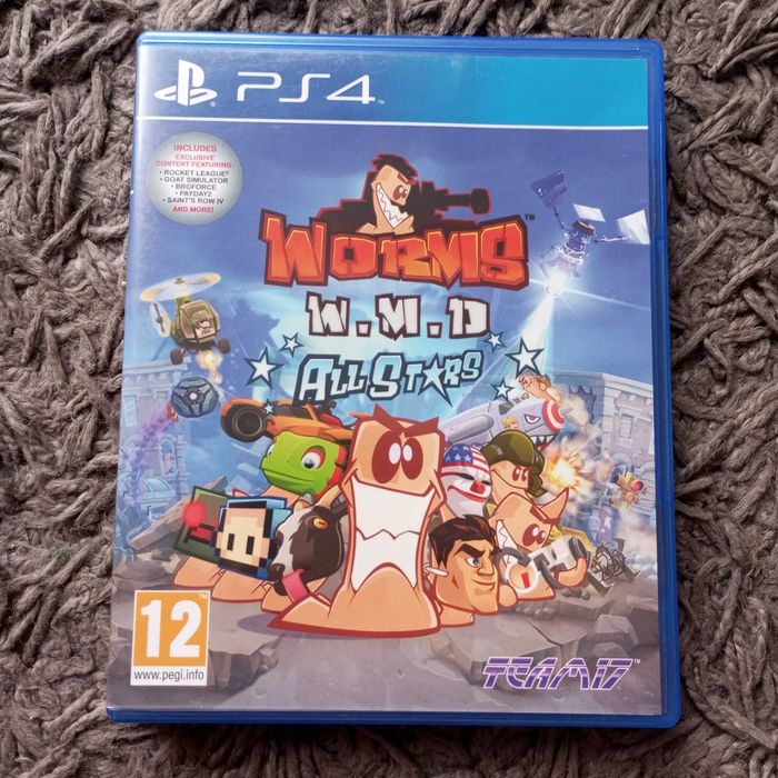 Worms W.M.D. all stars ps4