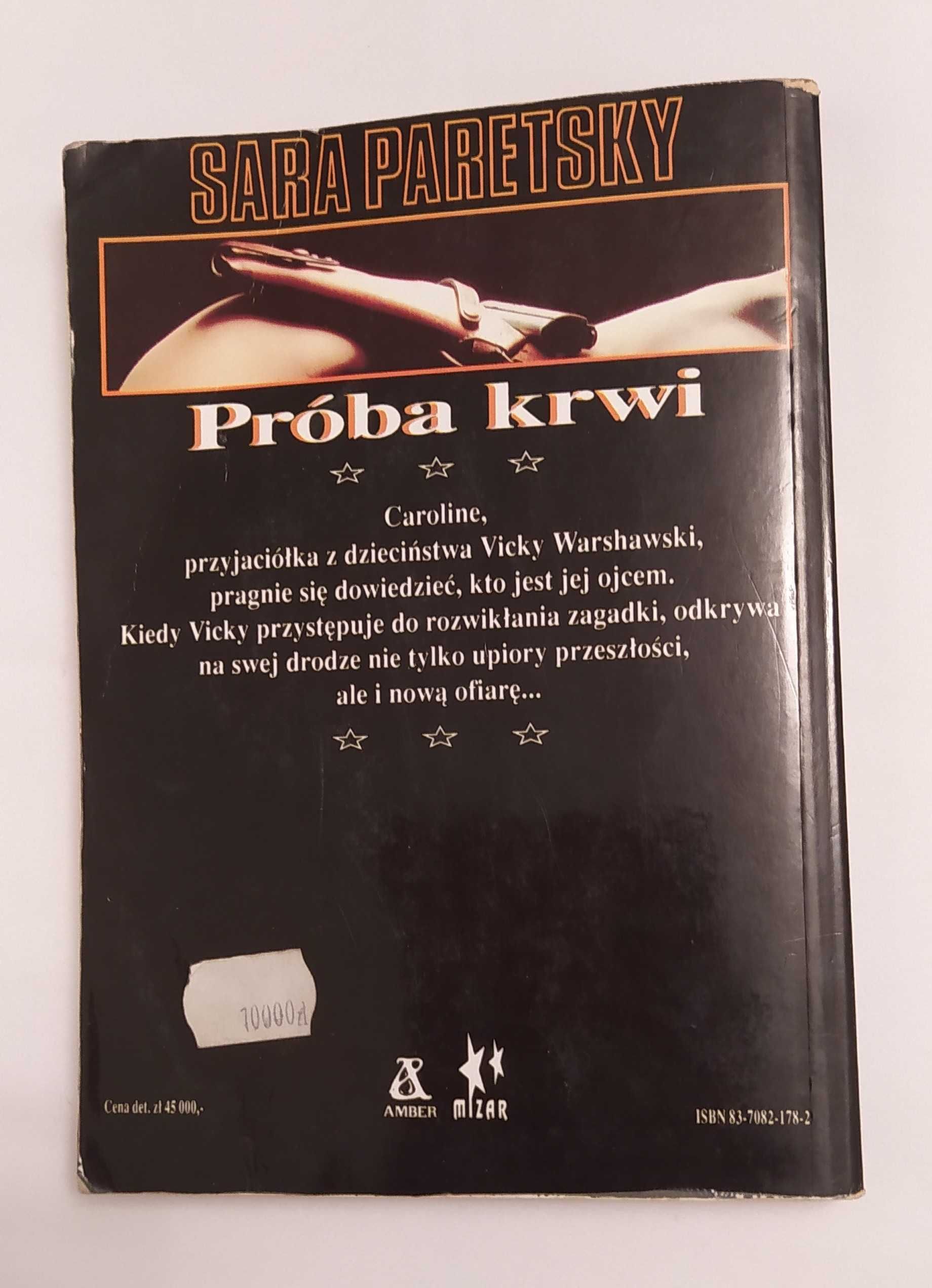 PRÓBA KRWI – Sara Paretsky