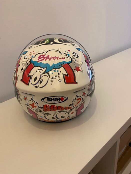 Capacete aberto Shiro como novo