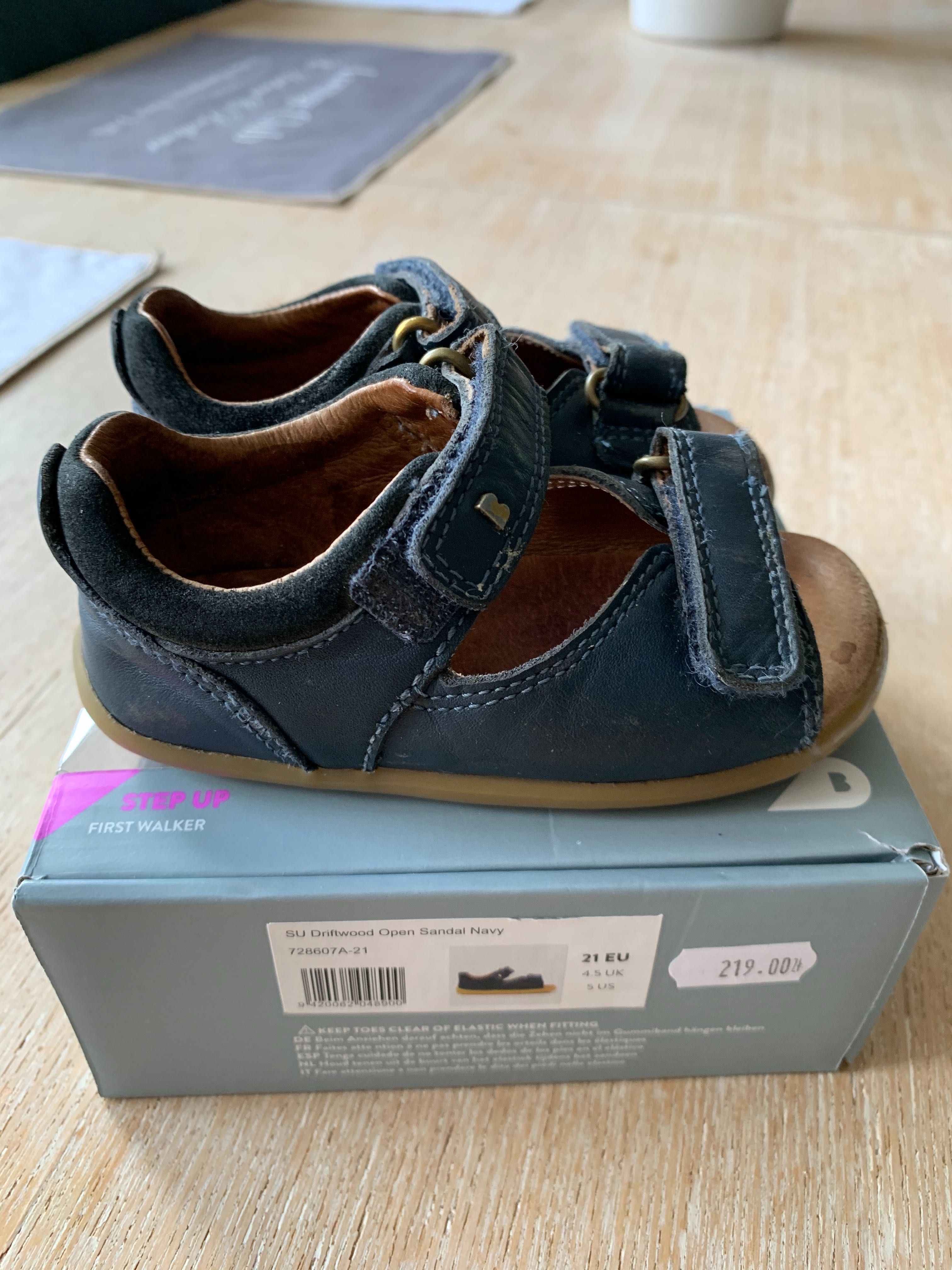 BOBUX Classic DRIFTWOOD SANDAL NAVY sandały rozm 21
